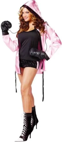 Pink Boxer Costume