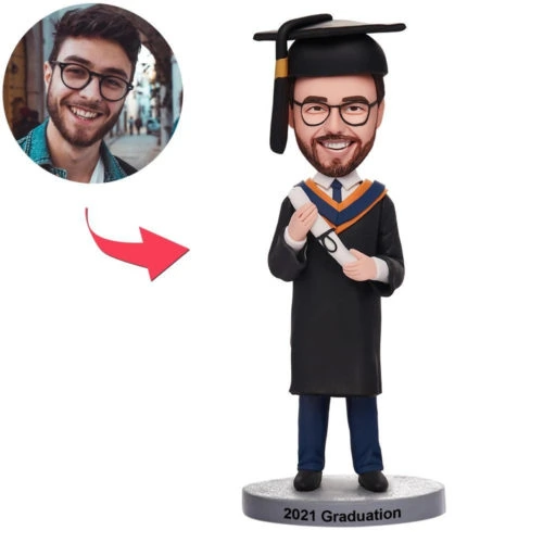 Custom Graduation Bobblehead