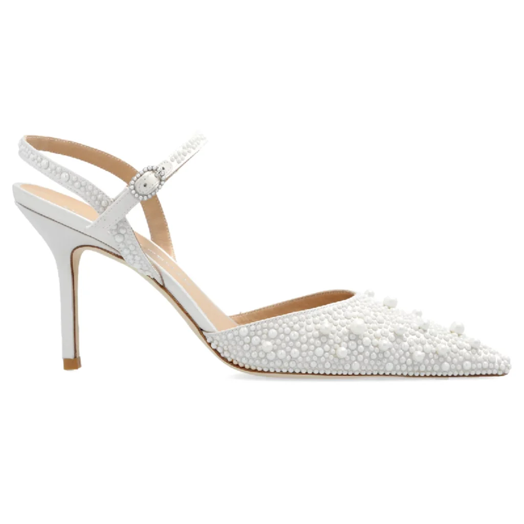 Best Pearl-Embellished Wedding Shoes