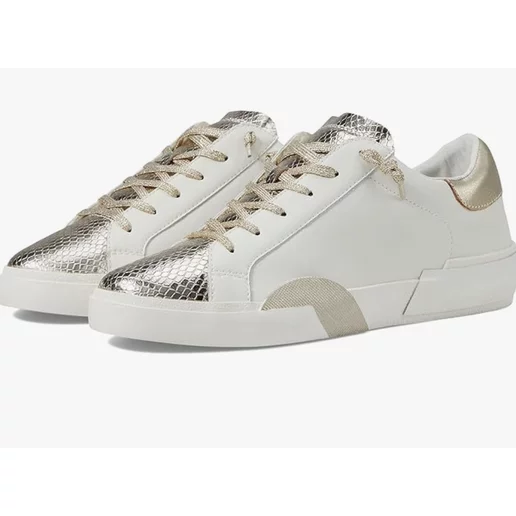 Dolce Vita Zina Sneaker in Metallic Leather